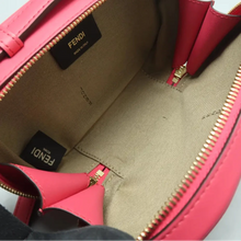 Load image into Gallery viewer, FENDI O'Lock Leather Shoulder Bag Pink