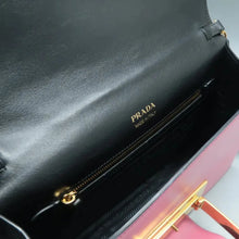 Load image into Gallery viewer, PRADA Plex Ribbon Leather Crossbody Bag Pink