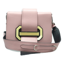 Load image into Gallery viewer, Prada Plex Ribbon Leather Shoulder Bag Pink