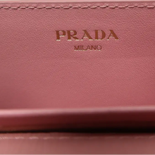 Load image into Gallery viewer, Prada Leather Shoulder Bag Pink