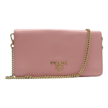 Load image into Gallery viewer, Prada Leather Shoulder Bag Pink