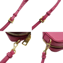 Load image into Gallery viewer, PRADA Saffiano Lux Leather Shoulder Bag Fuchsia