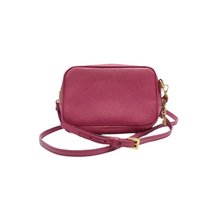 Load image into Gallery viewer, PRADA Saffiano Lux Leather Shoulder Bag Fuchsia