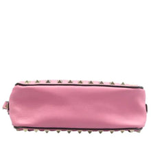 Load image into Gallery viewer, Valentino  Garavani Rockstud Leather Shoulder Bag Pink