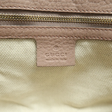 Load image into Gallery viewer, GUCCI Soho Chain Leather Shoulder Bag Pink