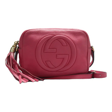 Load image into Gallery viewer, GUCCI Soho Leather Shoulder Bag Pink