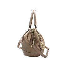 Load image into Gallery viewer, GUCCI Sukey Leather Satchel Bag Pink