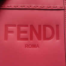 Load image into Gallery viewer, FENDI Sunshine Leather Satchel Bag Fuchsia