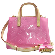 Load image into Gallery viewer, Louis Vuitton Reade Monogram Patent Leather Satchel Bag Pink