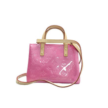 Load image into Gallery viewer, Louis Vuitton Reade Monogram Patent Leather Satchel Bag Pink