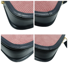 Load image into Gallery viewer, GUCCI Horsebit 1955 Velvet Shoulder Bag Pink