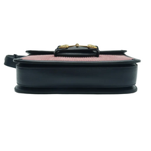 Load image into Gallery viewer, GUCCI Horsebit 1955 Velvet Shoulder Bag Pink