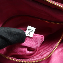 Load image into Gallery viewer, Prada Nylon Satchel Bag Purple