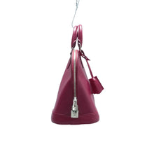 Load image into Gallery viewer, Louis Vuitton Alma Epi Leather Satchel Bag Burgundy