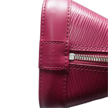 Load image into Gallery viewer, Louis Vuitton Alma Epi Leather Satchel Bag Burgundy