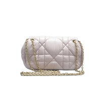 Load image into Gallery viewer, Christian Dior Cannage Milly La Foret Leather Shoulder Bag Purple