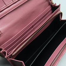 Load image into Gallery viewer, GUCCI Emily Leather Shoulder Bag Purple