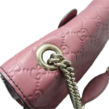 Load image into Gallery viewer, GUCCI Emily Leather Shoulder Bag Purple