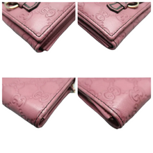 Load image into Gallery viewer, GUCCI Emily Leather Shoulder Bag Purple