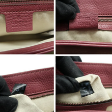 Load image into Gallery viewer, GUCCI GG Marmont Leather Shoulder Bag Purple