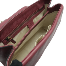 Load image into Gallery viewer, GUCCI GG Marmont Leather Shoulder Bag Purple