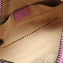 Load image into Gallery viewer, GUCCI GG Marmont Leather Shoulder Bag Purple
