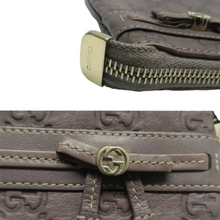 Load image into Gallery viewer, Gucci Guccissima Leather Clutch Bag Brown