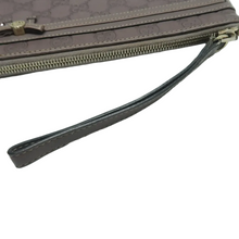 Load image into Gallery viewer, Gucci Guccissima Leather Clutch Bag Brown