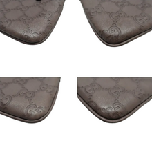 Load image into Gallery viewer, Gucci Guccissima Leather Clutch Bag Brown