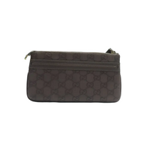 Load image into Gallery viewer, Gucci Guccissima Leather Clutch Bag Brown