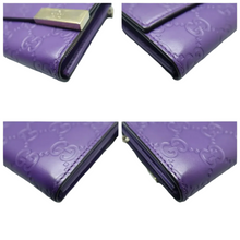 Load image into Gallery viewer, GUCCI Leather Shoulder Bag Purple