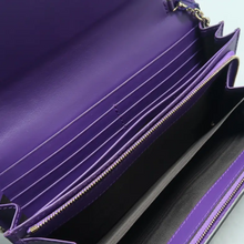 Load image into Gallery viewer, GUCCI Leather Shoulder Bag Purple