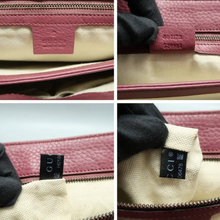 Load image into Gallery viewer, GUCCI Leather Shoulder Bag Purple