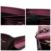 Load image into Gallery viewer, GUCCI Leather Shoulder Bag Purple