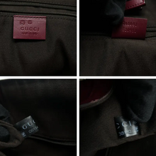 Load image into Gallery viewer, GUCCI Leather Satchel Bag Purple