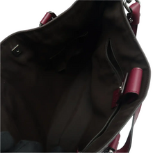 Load image into Gallery viewer, GUCCI Leather Satchel Bag Purple