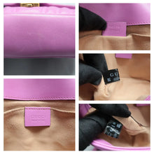 Load image into Gallery viewer, Gucci GG Marmont Leather Shoulder Bag Purple