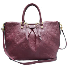 Load image into Gallery viewer, Louis Vuitton Mazarine PM Empreinte Shoulder Bag Raisin
