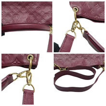 Load image into Gallery viewer, LOUIS VUITTON Metis Monogram Leather Satchel Bag Pink