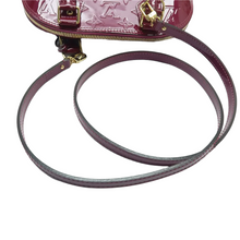 Load image into Gallery viewer, Louis Vuitton Alma Monogram Leather Satchel Bag Purple