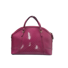 Load image into Gallery viewer, Gucci Nice Patent Leather Satchel Bag Pink
