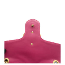 Load image into Gallery viewer, Gucci GG Marmont Blind Love Velvet Shoulder Bag Purple