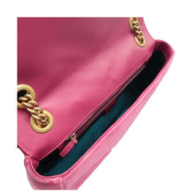 Load image into Gallery viewer, Gucci GG Marmont Blind Love Velvet Shoulder Bag Purple