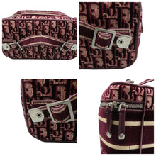 Load image into Gallery viewer, Christian DIOR Fabric Vanity case Deep Red