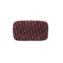 Load image into Gallery viewer, Christian DIOR Fabric Vanity case Deep Red