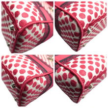 Load image into Gallery viewer, DIOR Lady Dior Fabric Shoulder Bag Red