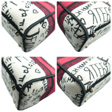 Load image into Gallery viewer, Christian Dior Lady Dior Fabric Satchel Bag Bicolor