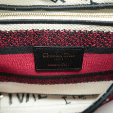 Load image into Gallery viewer, Christian Dior Lady Dior Fabric Satchel Bag Bicolor