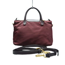 Load image into Gallery viewer, PRADA Nylon Satchel Bag Purple