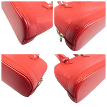 Load image into Gallery viewer, Louis Vuitton Alma EPI Leather Satchel Bag Red